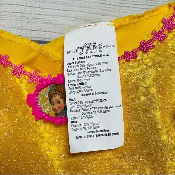 Disney Fancy Nancy Costume Dress - Picture 7 of 8